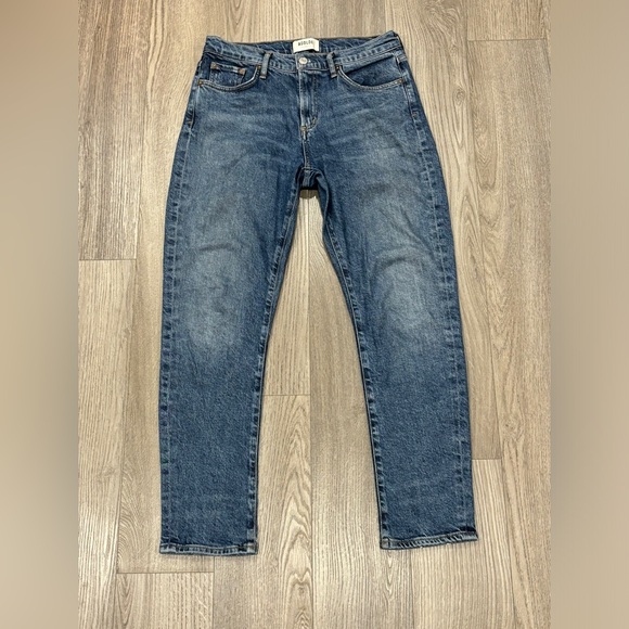 COPY - Agolde Women’s Sz 28 Jeans Mid Rise Straight Toni Cropped Ankle Pockets … - Picture 6 of 16